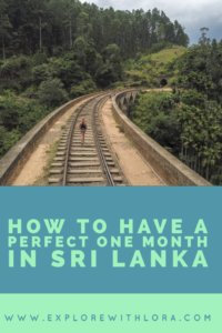 This post details a perfect one-month itinerary in Sri Lanka. It goes over the best things to in Sri Lanka, where to go in Sri Lanka, as well as safety and budget tips for travelling Sri Lanka. Get inspired to visit Sri Lanka in this post! #SriLanka #Travel