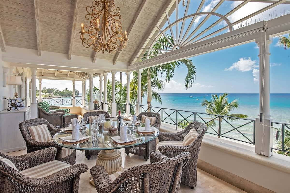 luxurious beachfront airbnb in barbados