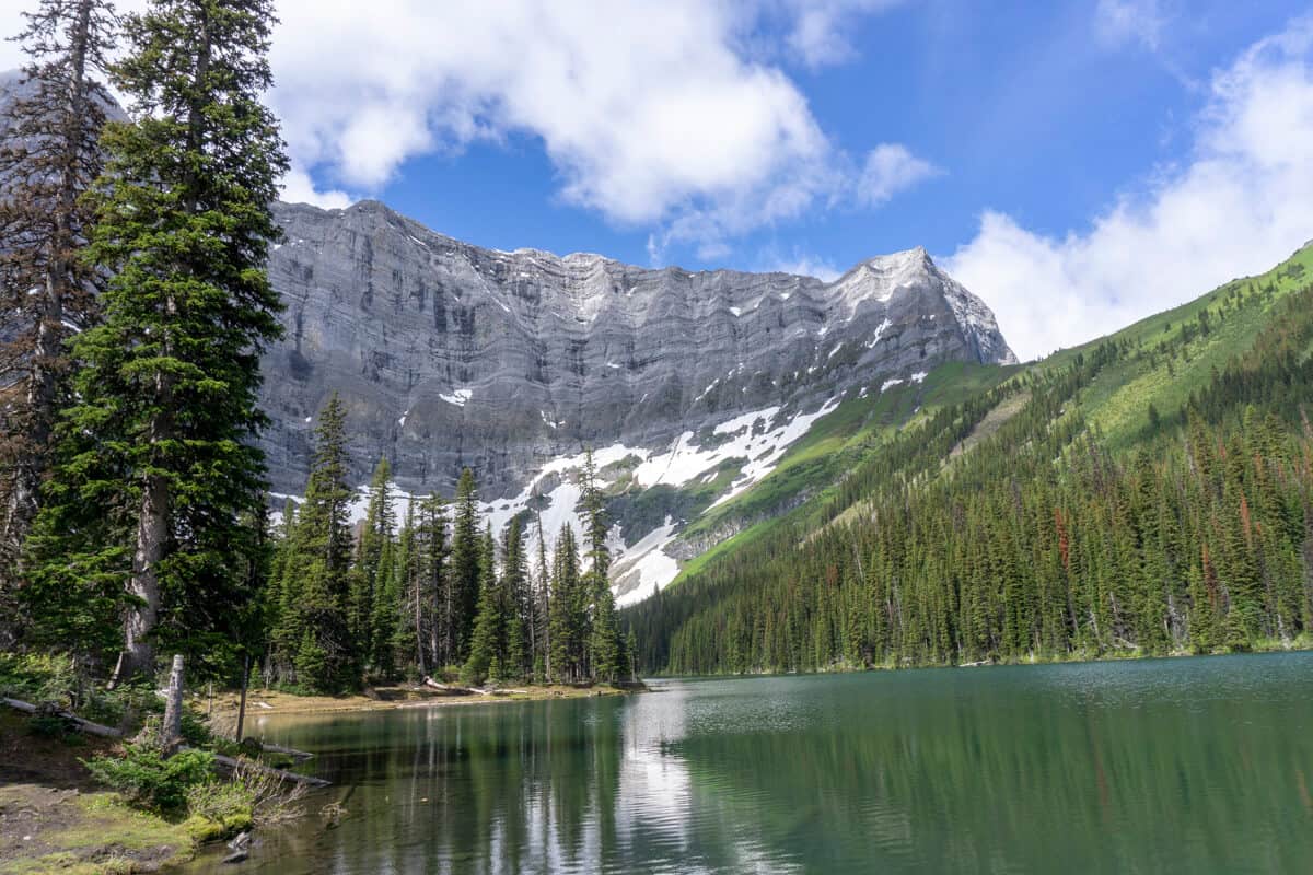 Kananaskis Country is a great stop near Banff on an alberta roadtrip