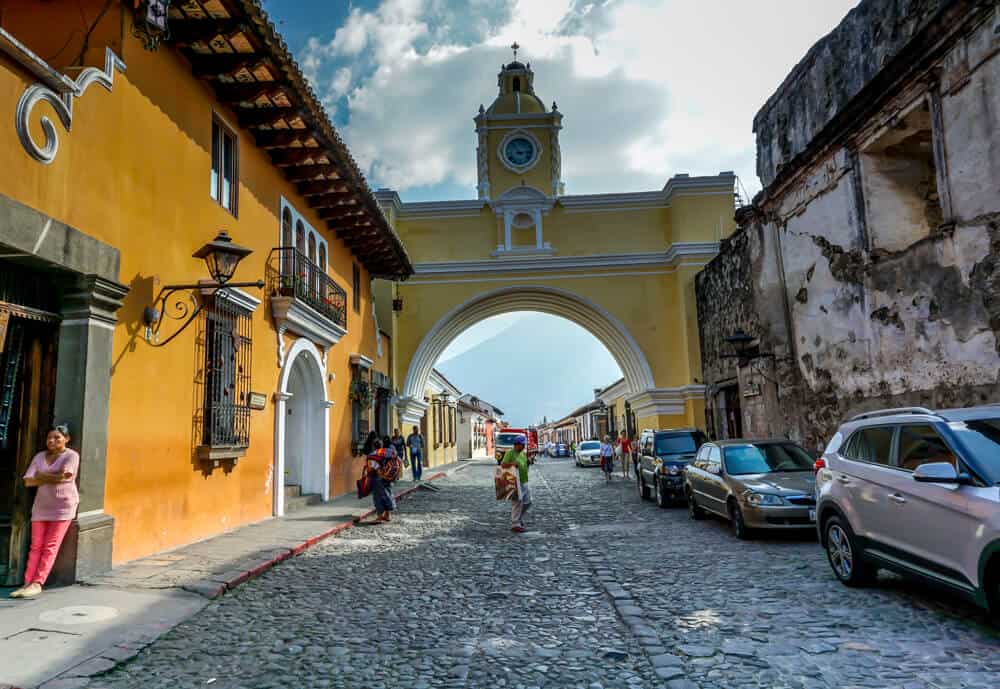 walking the streets of antigua is one of the best things to do in guatemala
