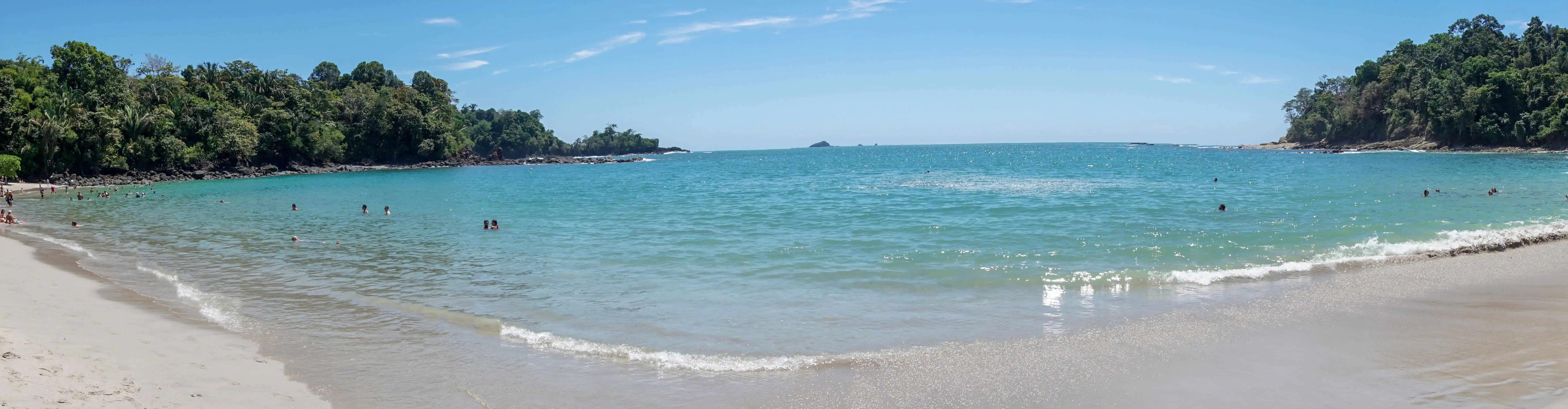 Beach in Manuel Antonio national park