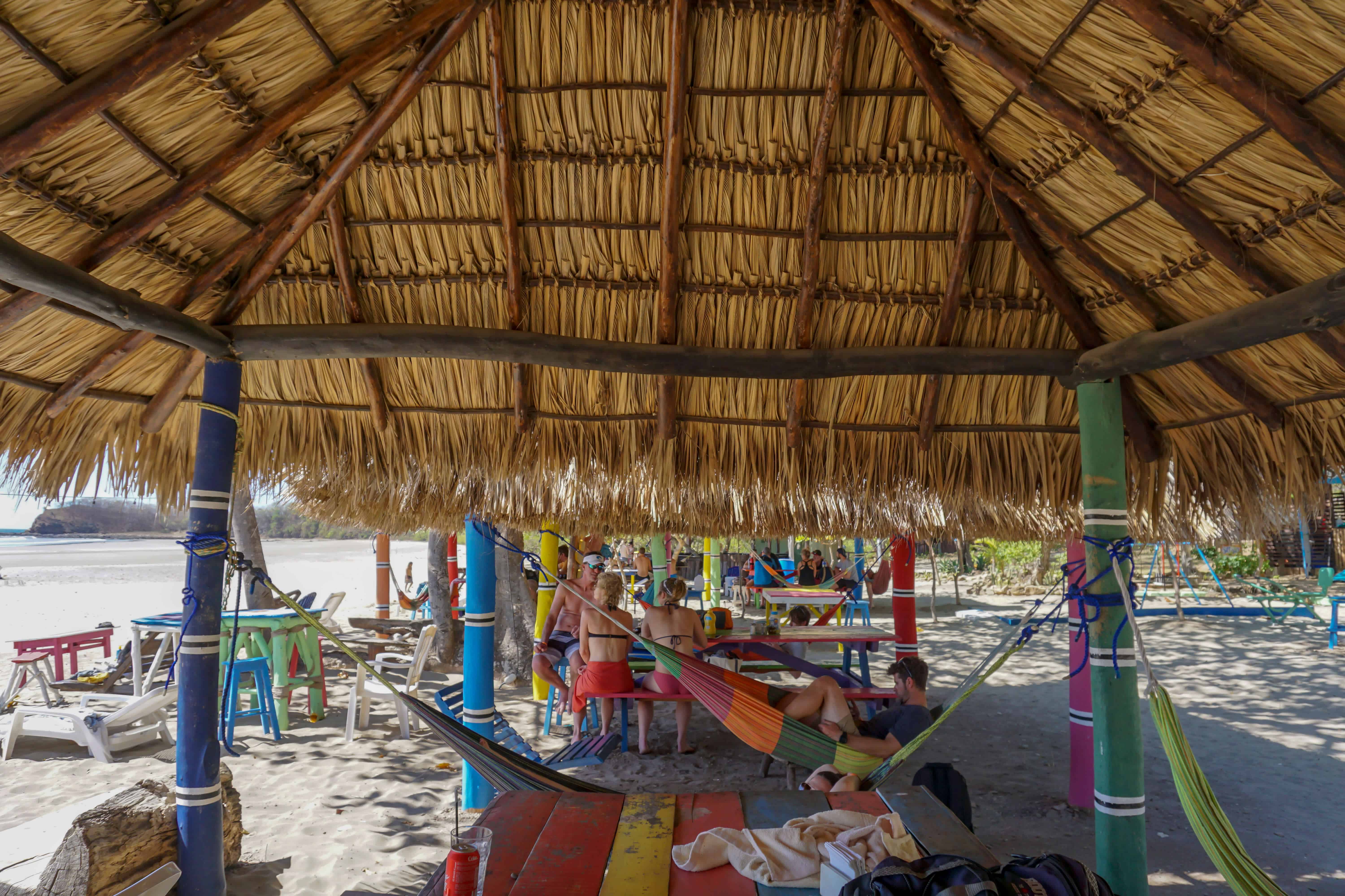 hammocks at playa hermosa nicaragua