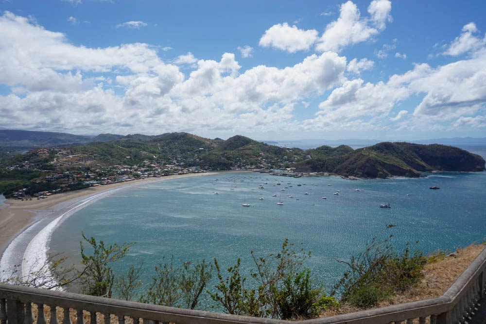 beach in San Juan Del Sur, Nicaragua central america