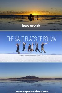 Don’t miss this Bolivia Salt Flats on your South America Adventure. This natural wonder is one of the best things to see in South America. Discover the best way to visit the Salt Flats of Bolivia in this post, including tips for taking awesome photos at the Salt Flats. #Bolivia #SouthAmerica #SaltFlats #PhotoTips #Backpacking #VisitBolivia