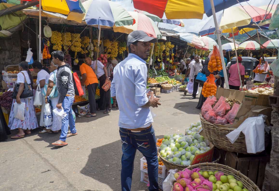 Visiting the markets is one of the best things to do in Kandy