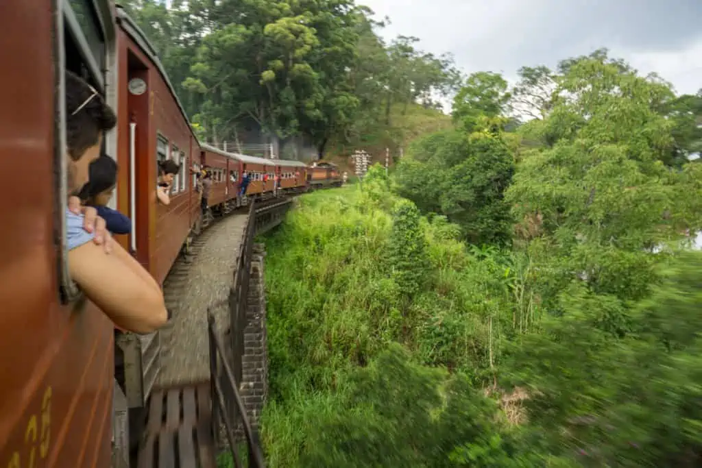 Train in Sri Lanka