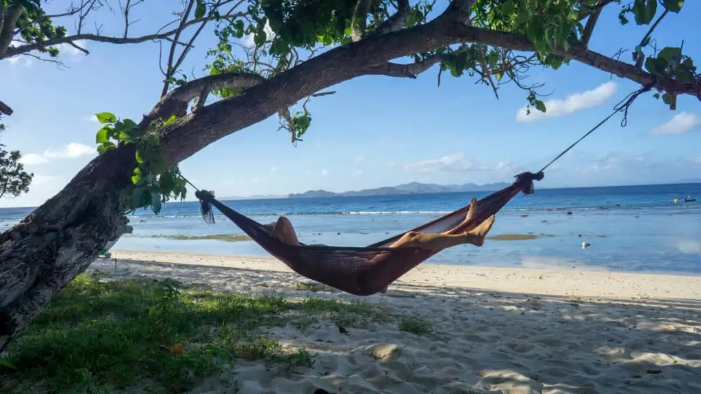 lora in hammock Philippines island