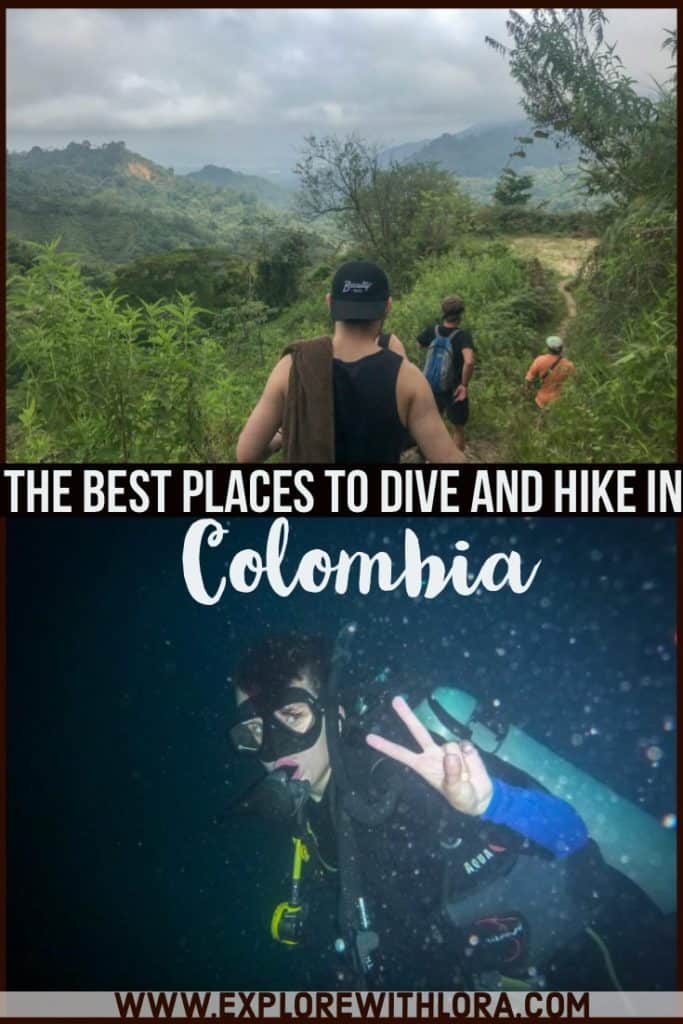 Northern Colombia has some of the best outdoor activities to do in the country. Discover the best things to do in Northern Colombia including where to visit, and some of the best hikes and dives in Colombia. #Colombia #Hiking #Diving