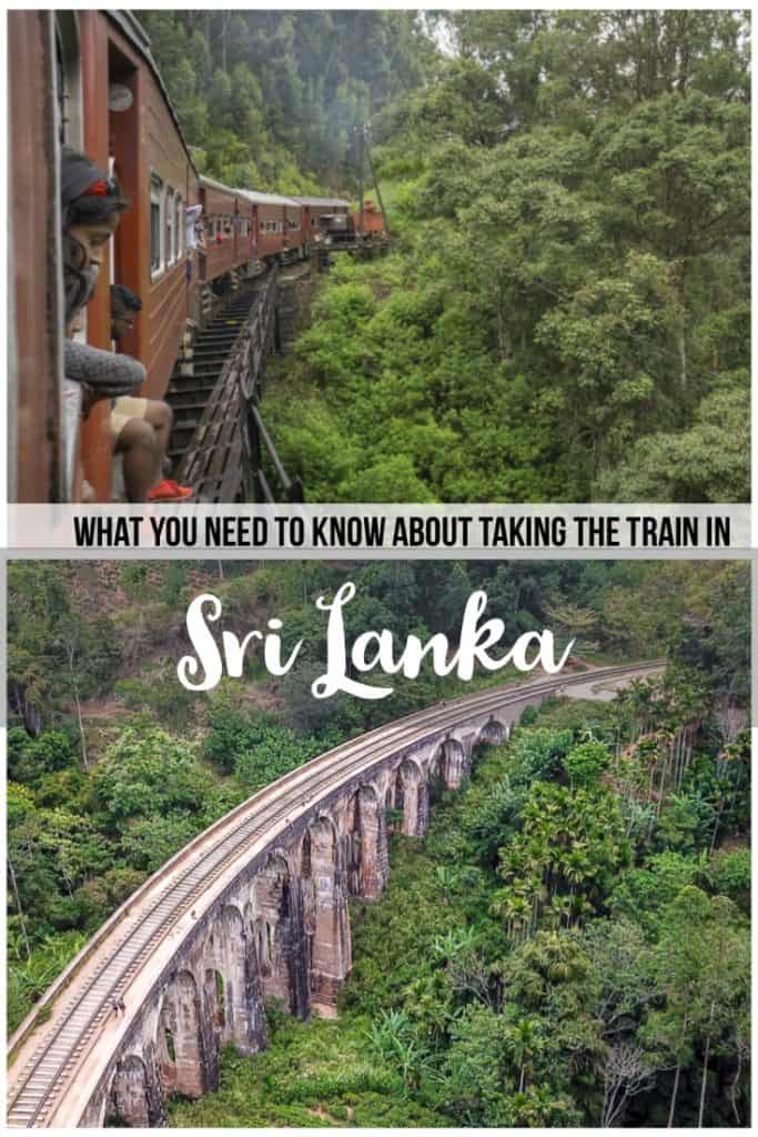 Traveling to Sri Lanka? Taking the train though Sri Lanka is one of the most beautiful and affordable ways to see and get around the country. Find out everything you need to know about taking the train through Sri Lanka in this post. #SriLanka #TrainTravel #Asia