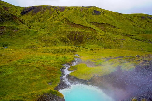 Reykjadalur hot springs