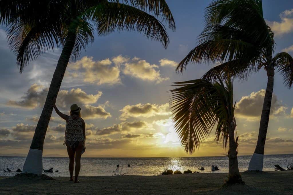 sunset in belize itinerary