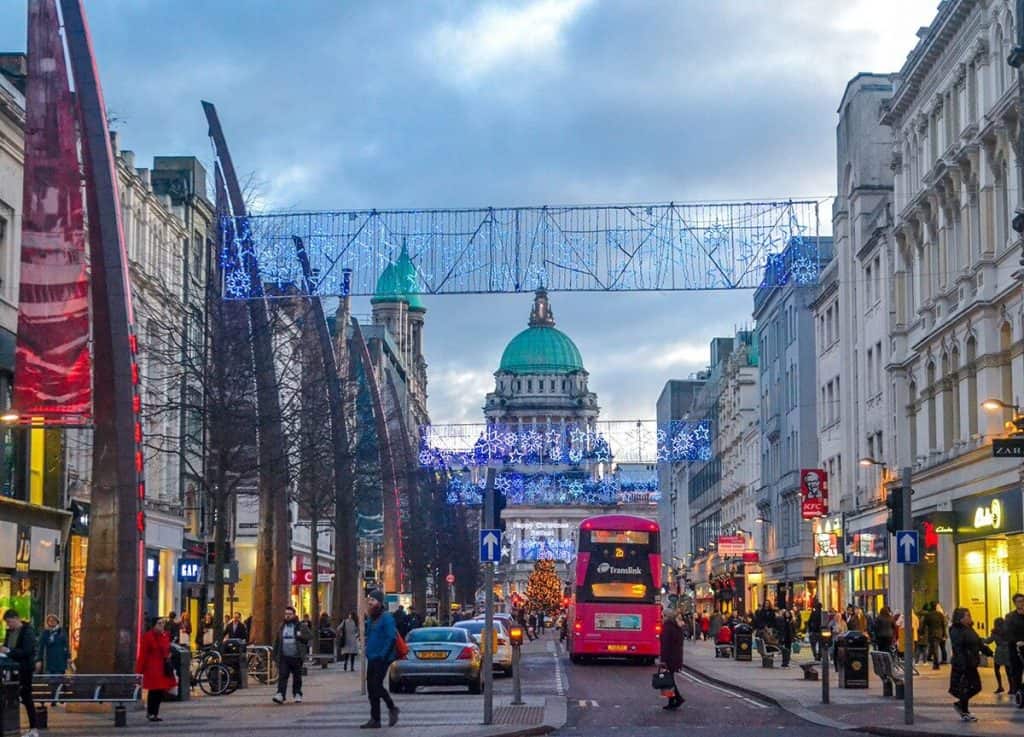 Belfast is a great day trip from Dublin