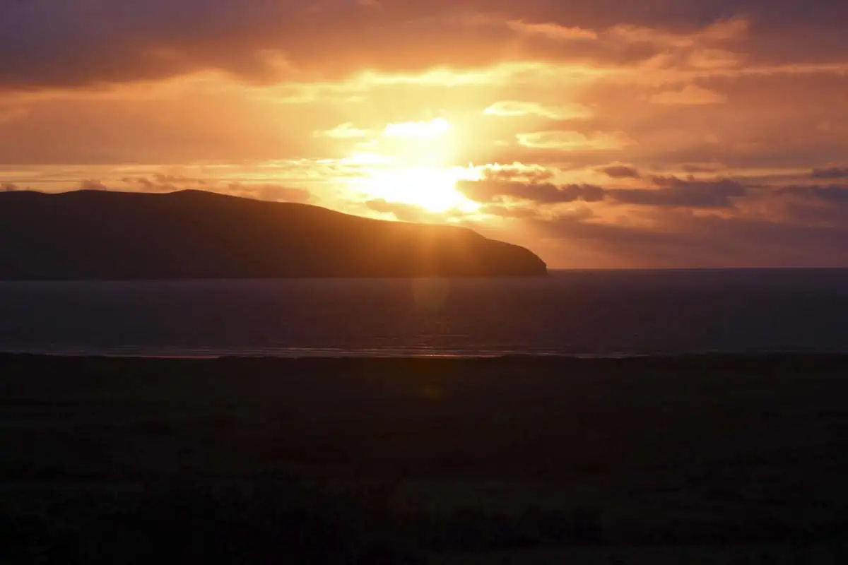 Sunset on the Dingle Peninsula