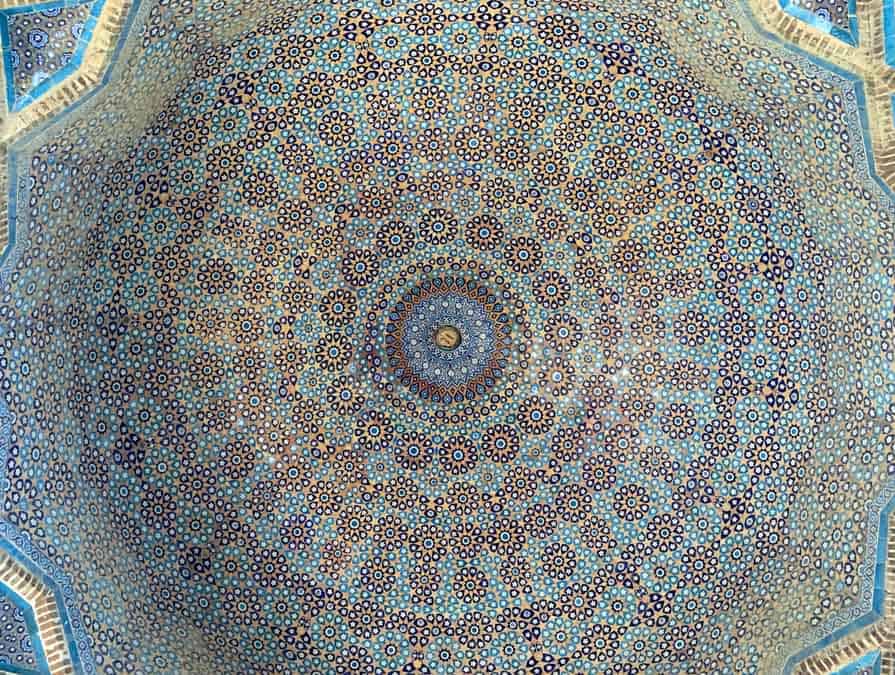 Ceiling of the Shah Jahan Mosque