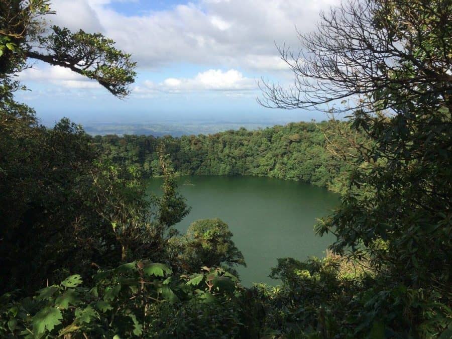 cerro chato lagoon hikes trails in la fortuna