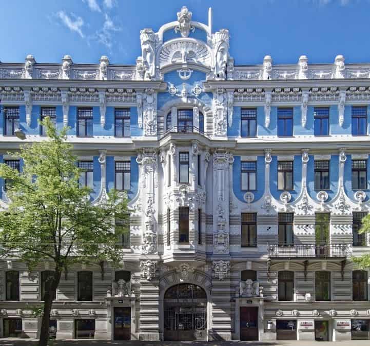 Art Nouveau District in Riga