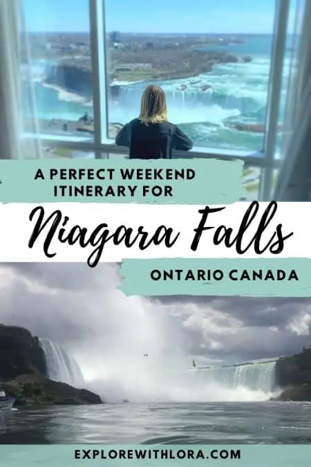 road trip to niagara falls pin