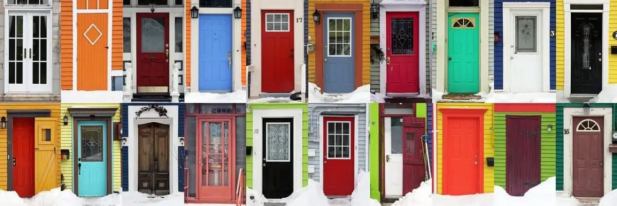 colorful houses downtown st. john's