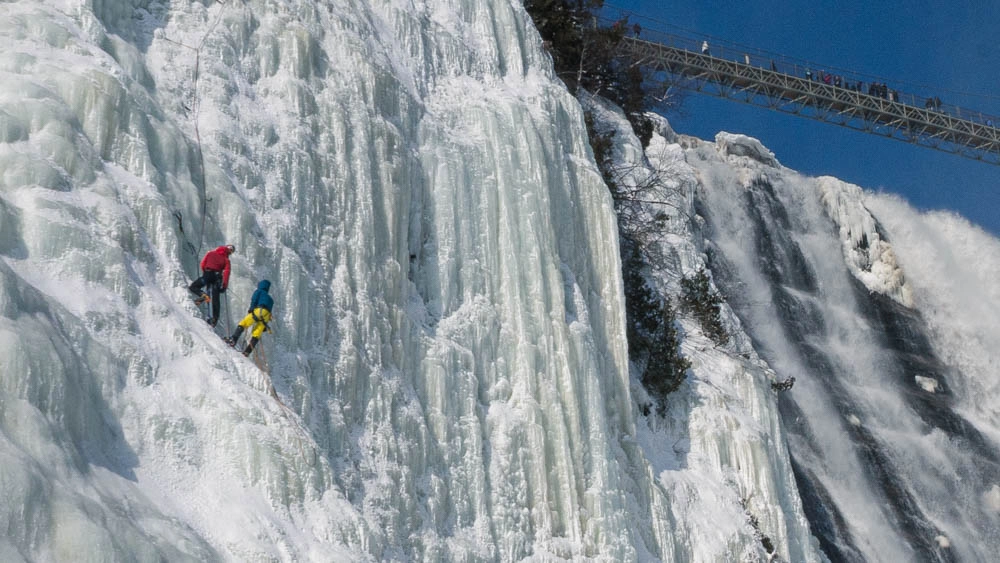 montmorency waterfall quebec