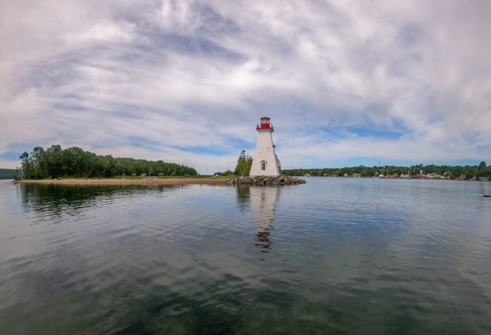 lighthouse in baddeck