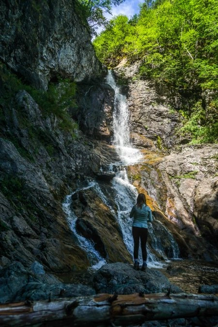 Uisge Ban Falls cape Breton