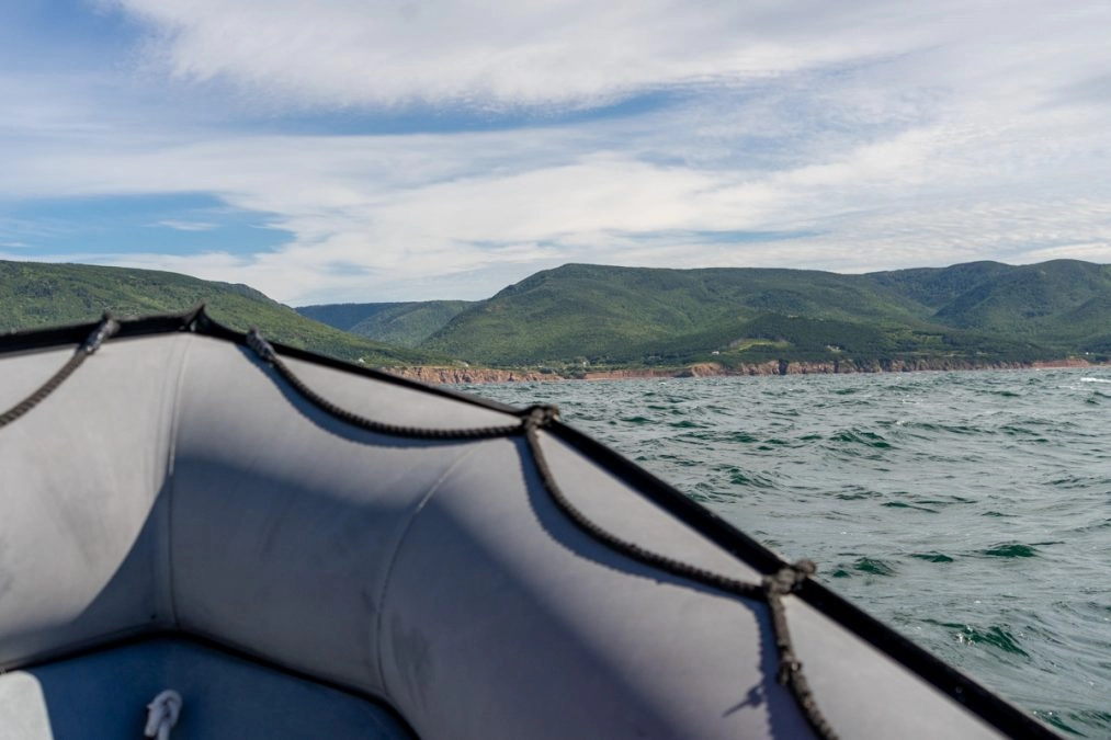 boat in cape breton