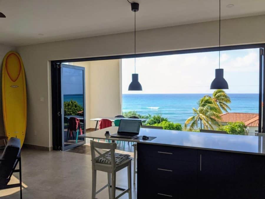 airbnb in barbados with a view