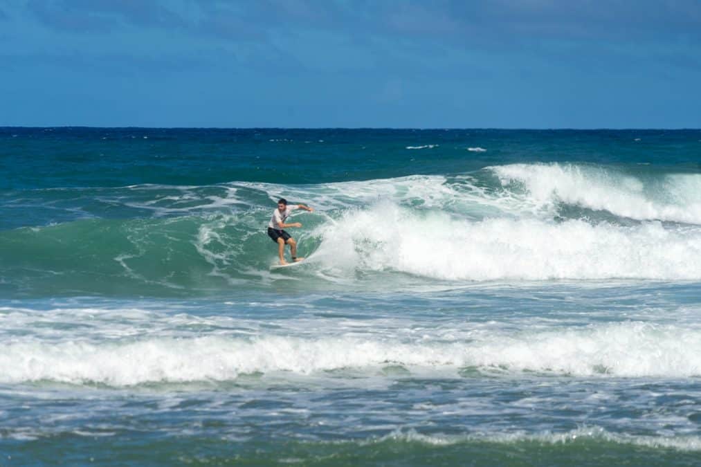 surfing in barbados