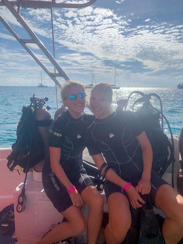 diving in barbados