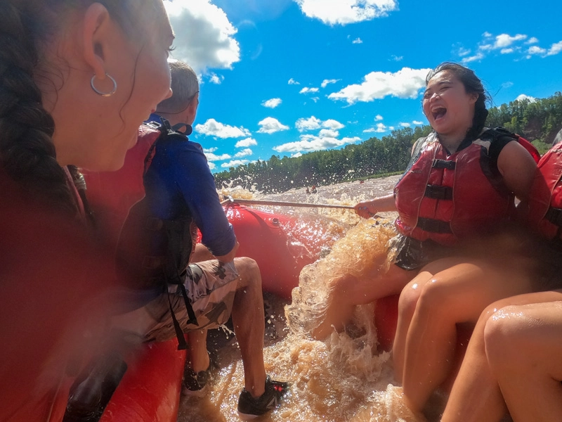 Tidal Bore Rafting in New Brunswick