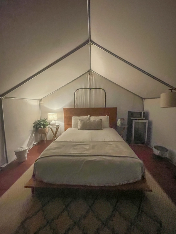 glamping tent