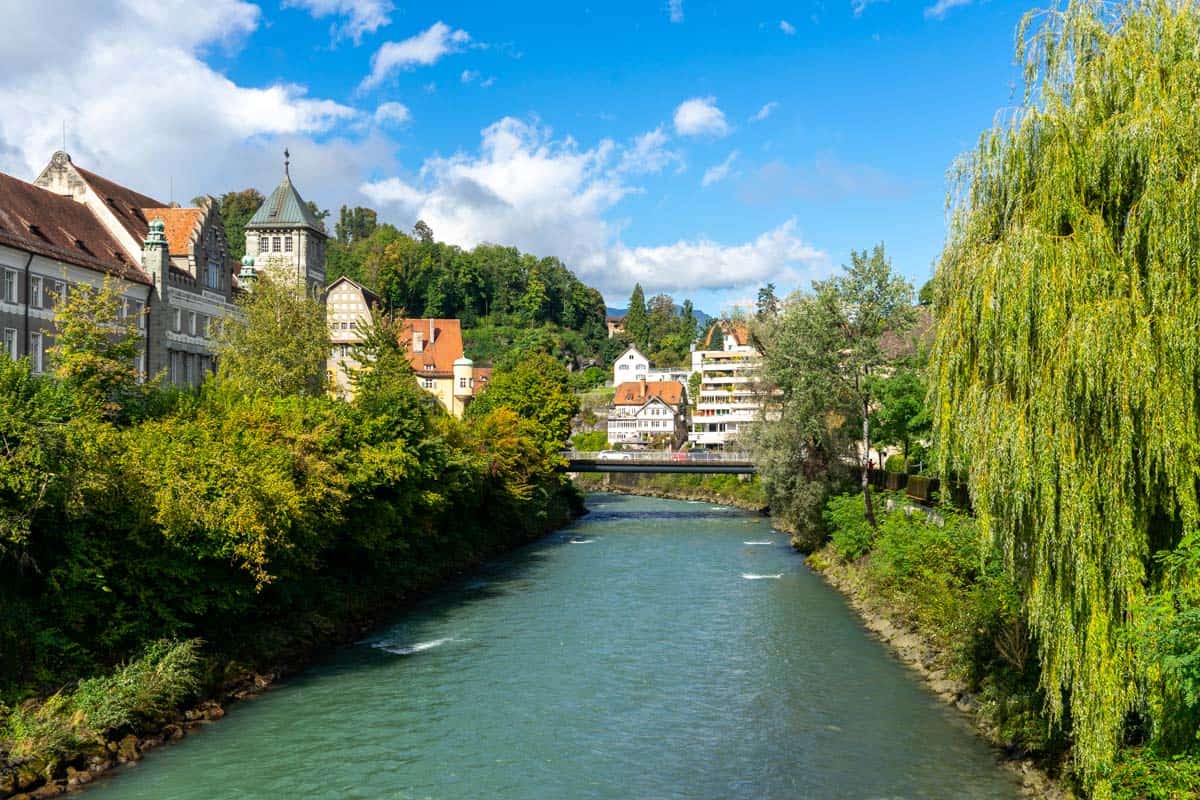 river in feldkirch austria