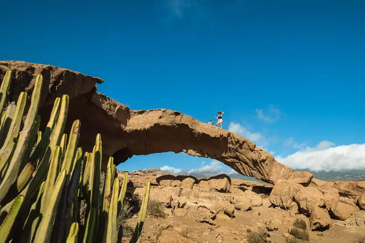 desert landscapes in tenerife