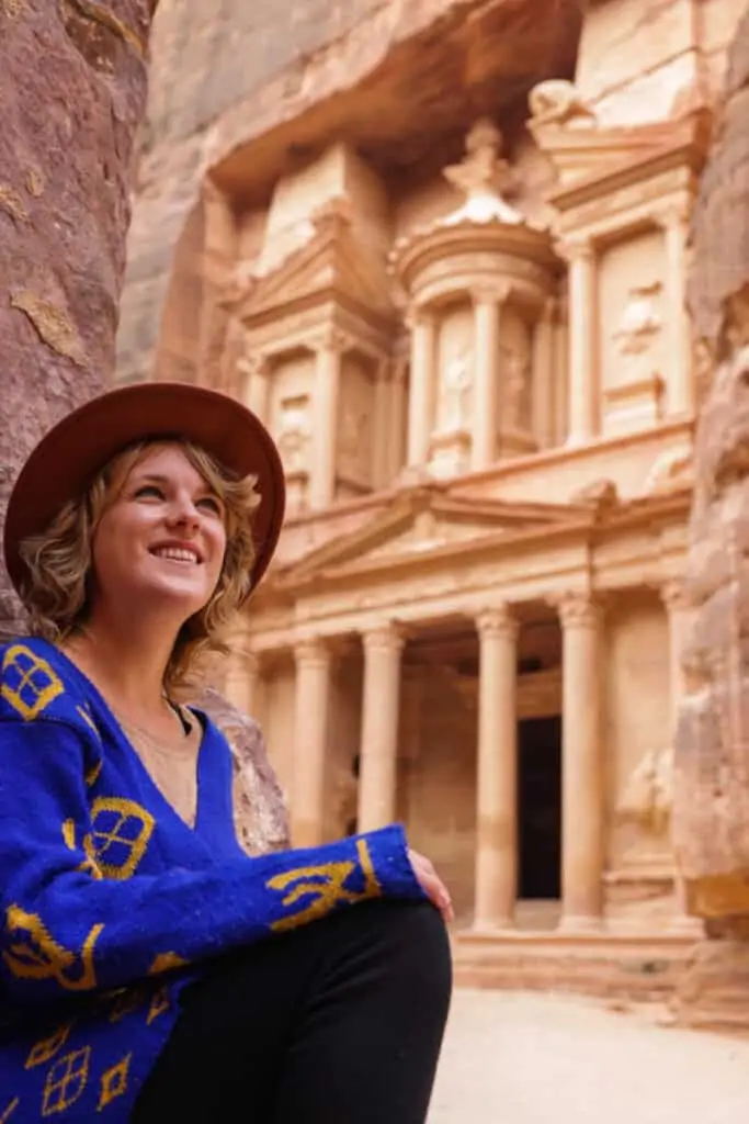 girl in petra