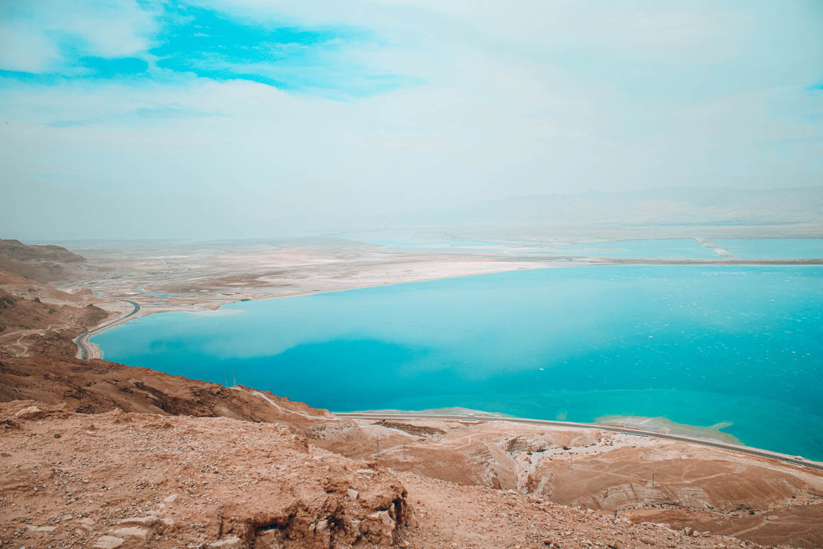 dead sea landscape israel