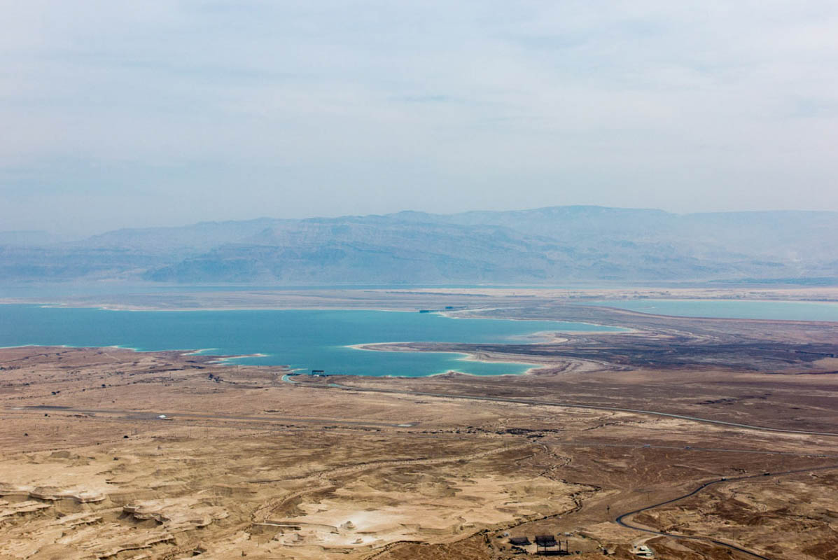 hiking in jordan dead sea landscapes