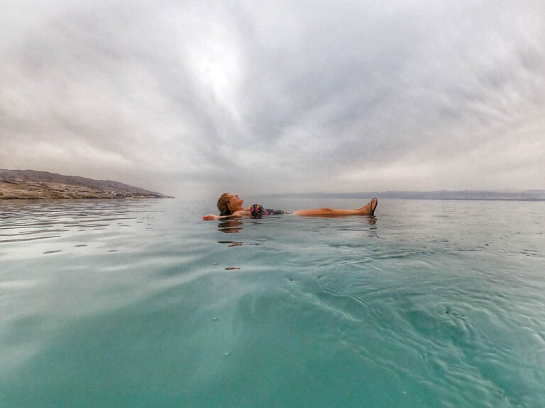 Swimming in the Dead Sea in Jordan and Israel [2023]