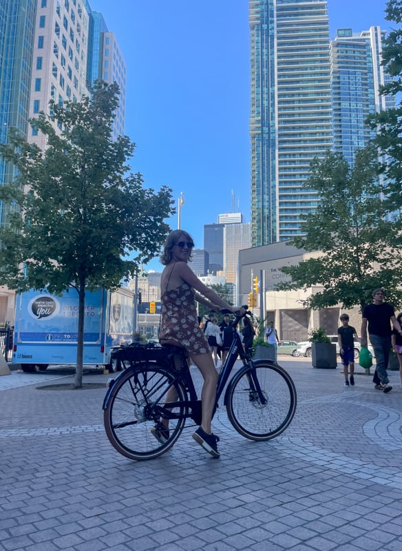 lora biking in Toronto