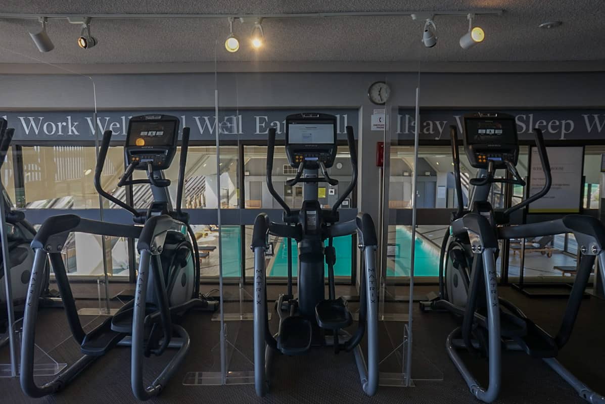 fitness centre at the westin harbour castle toronto