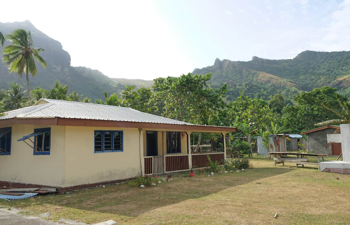 Local village in Fiji