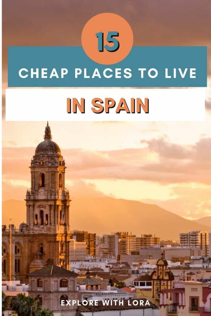 cheap places to live in spain