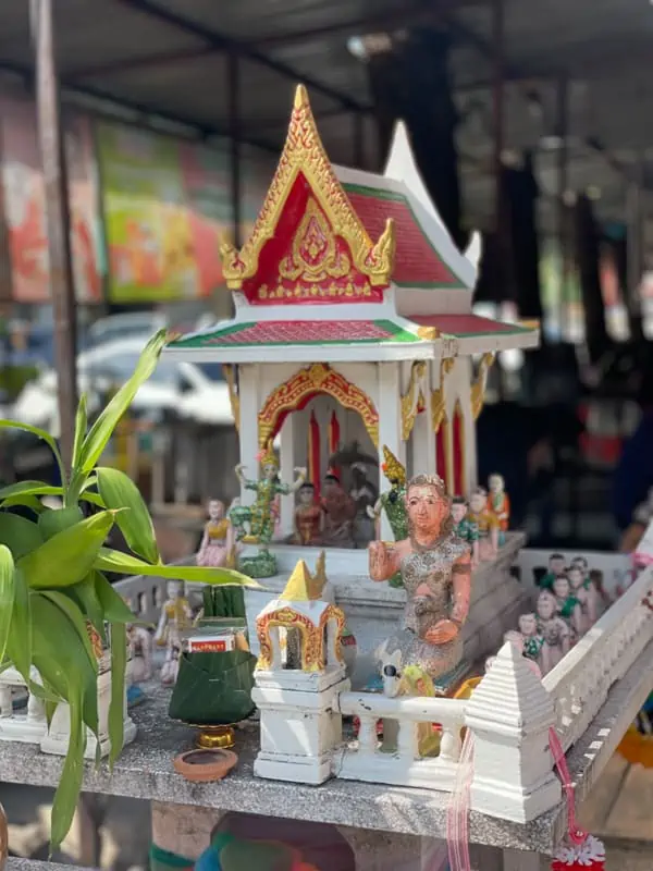 ornaments at a local market in chiang mai