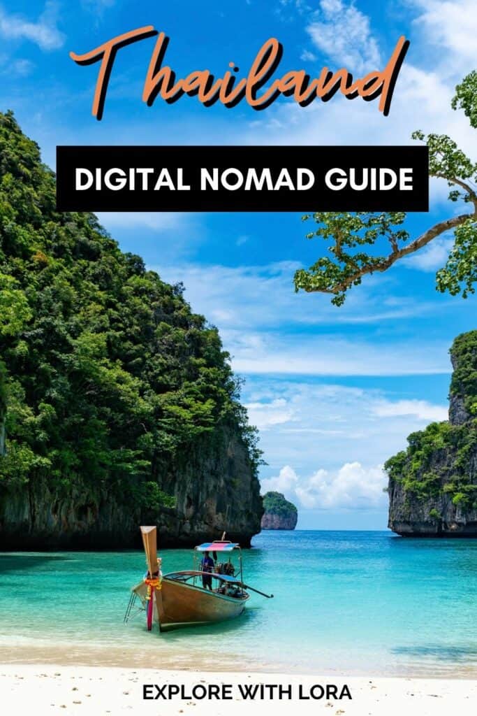 digital nomads in thailand pin