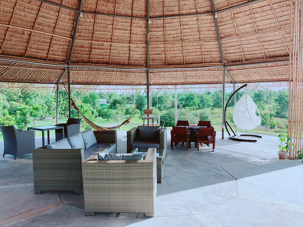 Lounge area at Wildbeat Chiang Mai