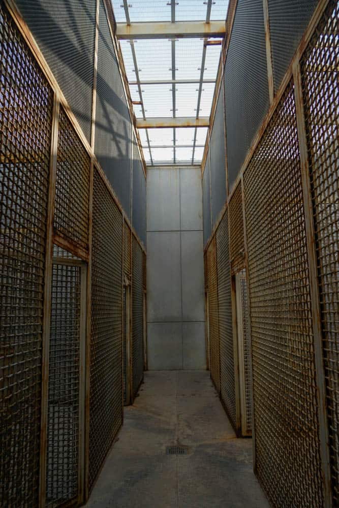 small prison cells