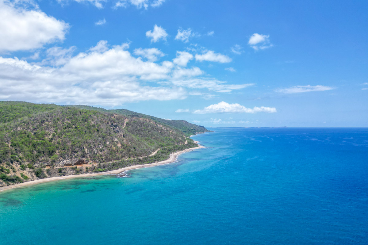 turquoise water against the beach island islas marias