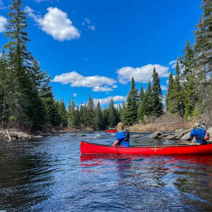 canoe on the northern forest canoe trail