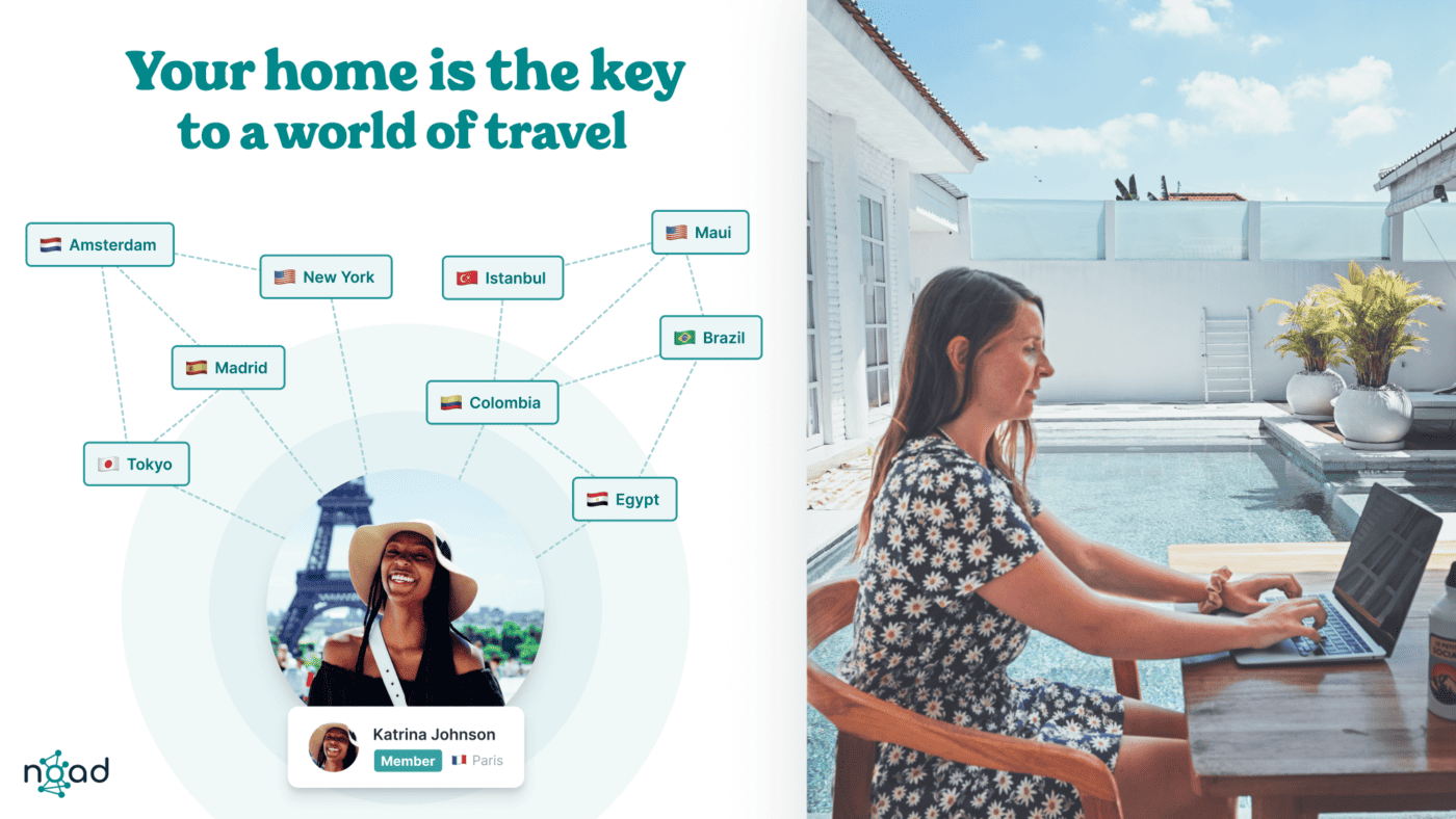 Your home is the key to the world of travel.